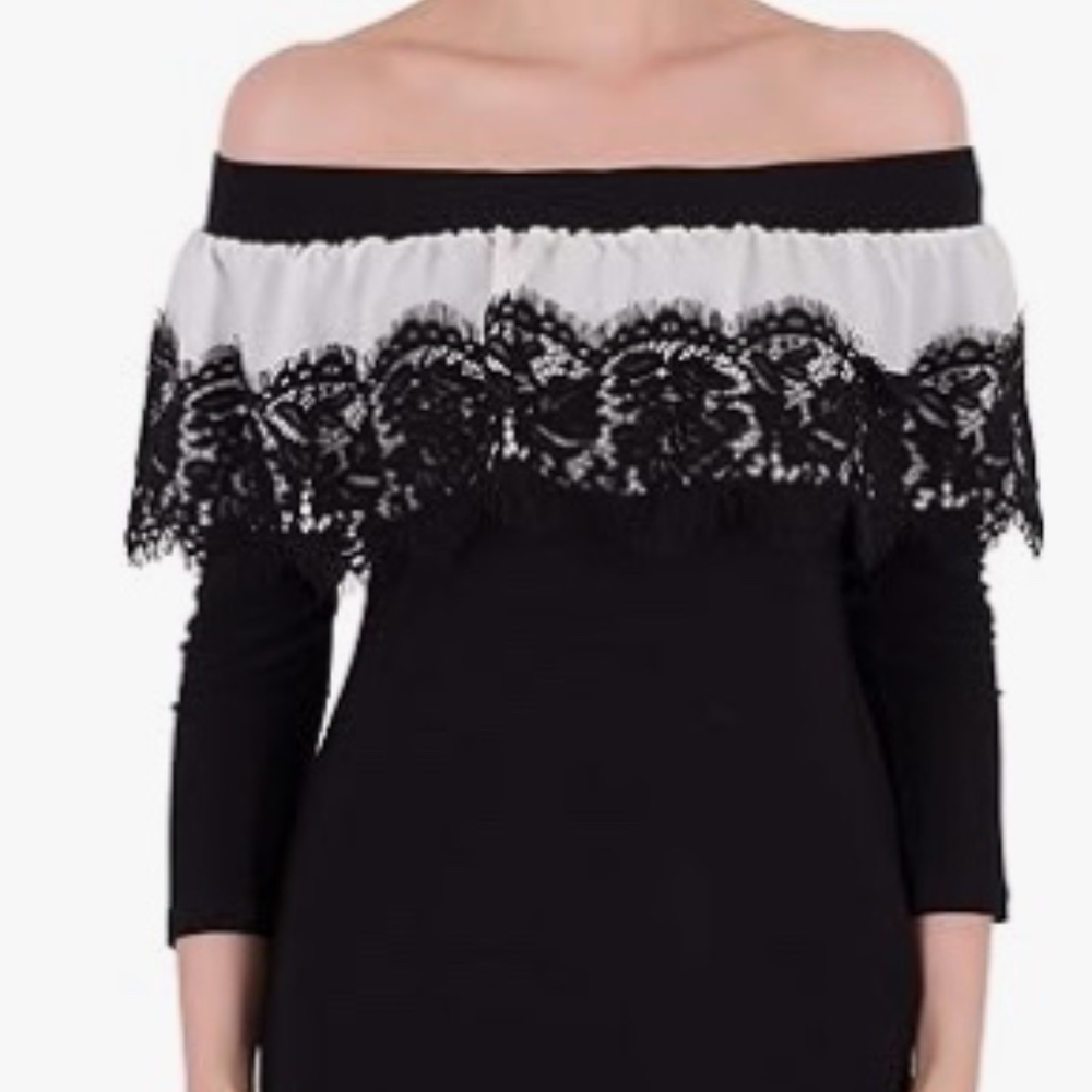 Joseph Ribkoff Off The Shoulder Top